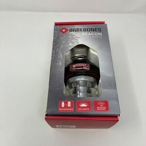 Barebones Beacon LED Lantern LIV-287 Black Rechargeable 220 Lumens NIB